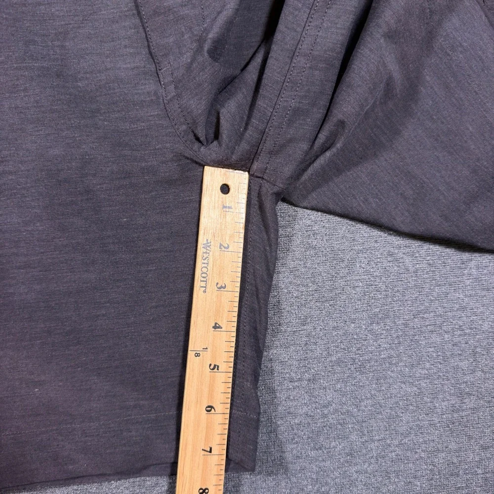 Faherty All Day Shorts Mens 32 Gray Recycled Hybrid Performance Chino Casual